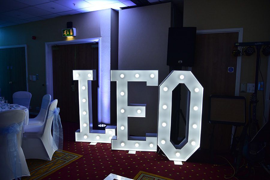 Light Up Letter and Number Hire