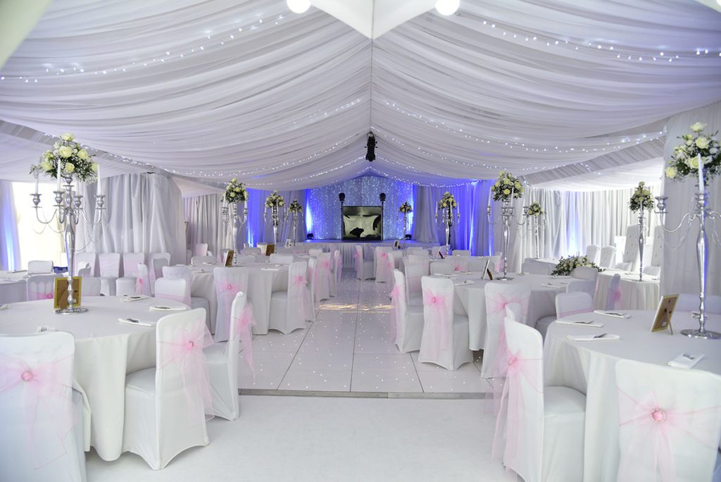Indoor Marquee Drapes In Hertfordshire