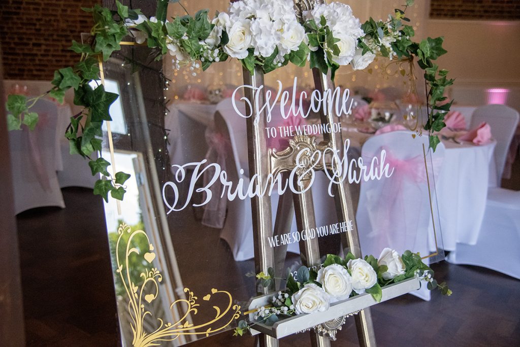 Wedding Welcome Sign Hire